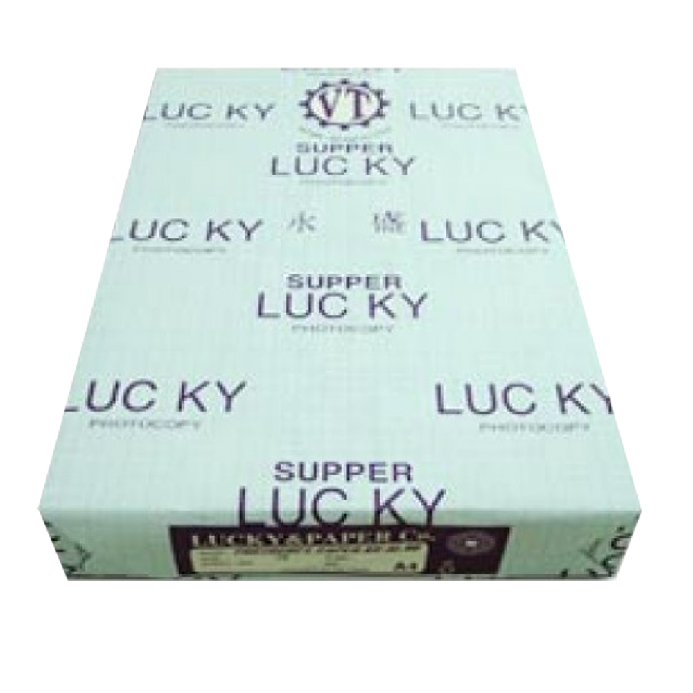Giấy Lucky 70 A4 (đủ 500 tờ)