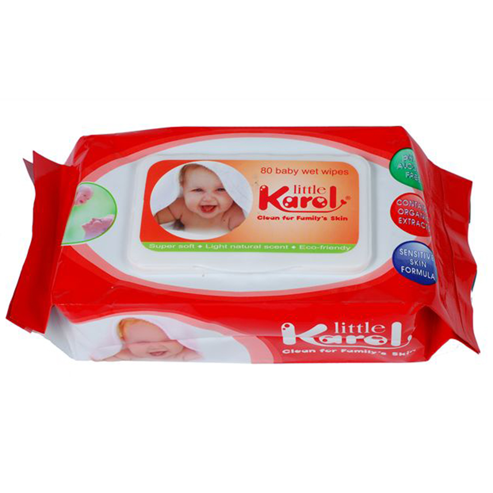 Khăn ướt karol 80 miếng