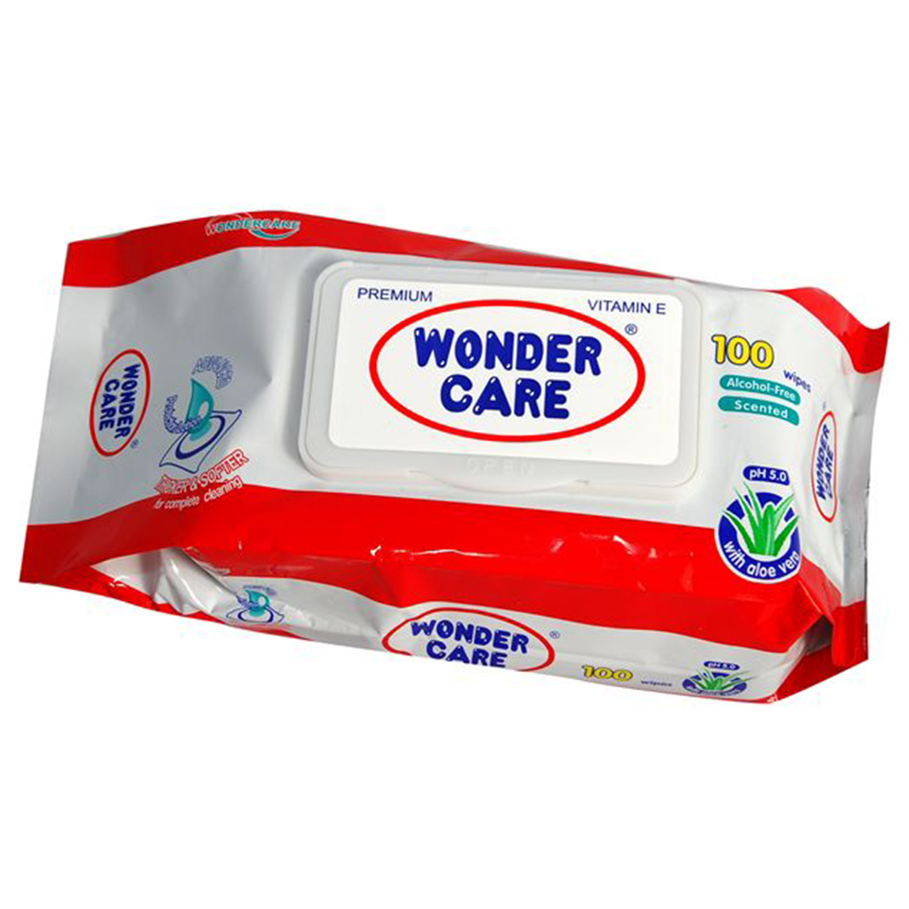 Khăn ướt wonder care 100 miếng